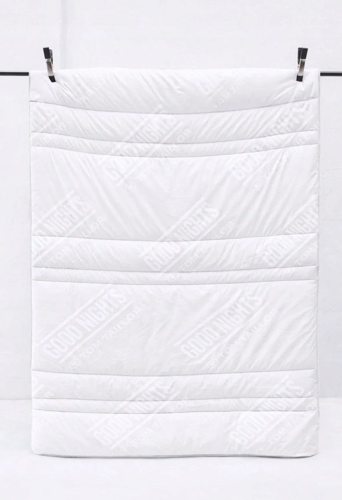 Tom Tailor fehér paplan Good Nights 135/140×200 cm újrahasznosított eredeti