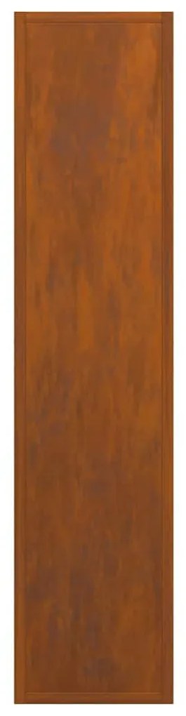tűzifa állvány 50x23x100 cm időjárásálló acél