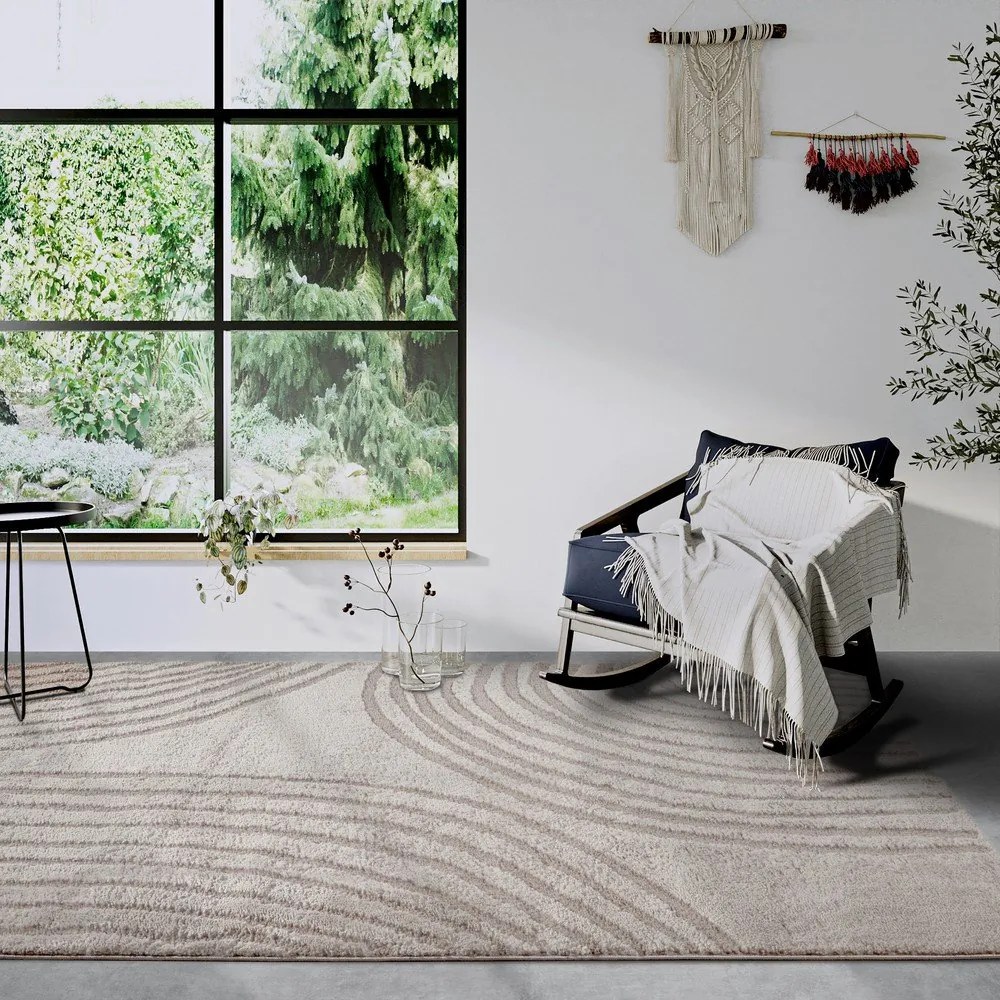 Bézs szőnyeg 80x120 cm Pigment Beige – Elle Decoration