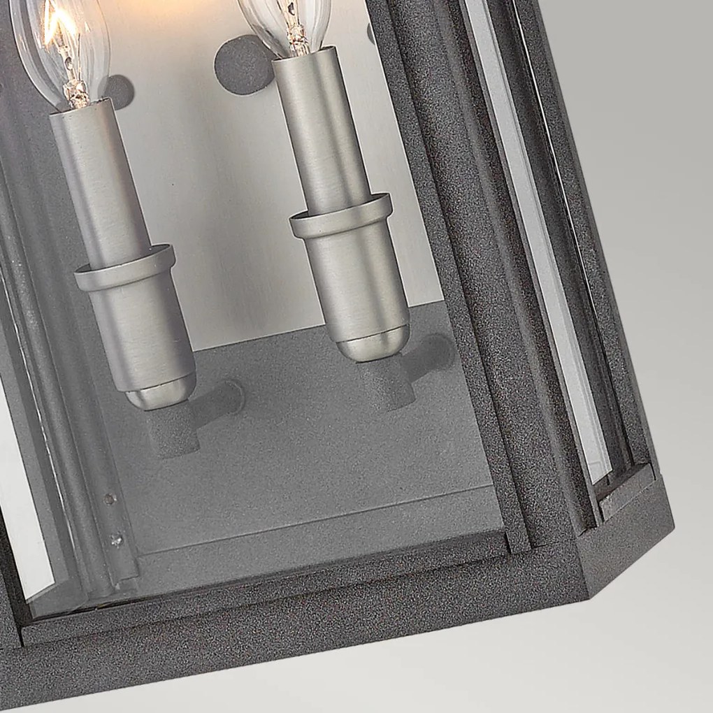 Quintiesse SUTCLIFFE QN-SUTCLIFFE-M-AZ Fali lámpa 2x60W/E14 IP44