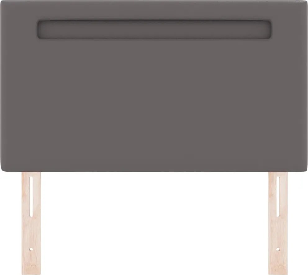 Fejtámla LED -es lámpákkal Falra szerelhető Szürke 90 cm PVC