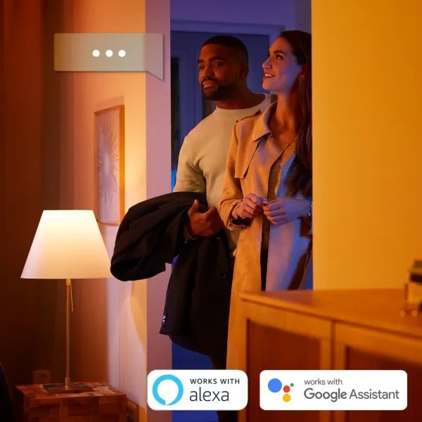 Philips Hue IRIS LED RGB asztali lámpa, állítható, 8,2W, 230V, arany