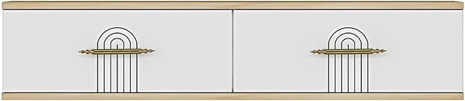 Ida 120 - Sapphire Oak, White