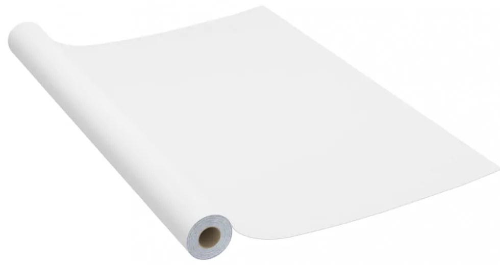 fehér öntapadó PVC bútorfólia 500 x 90 cm