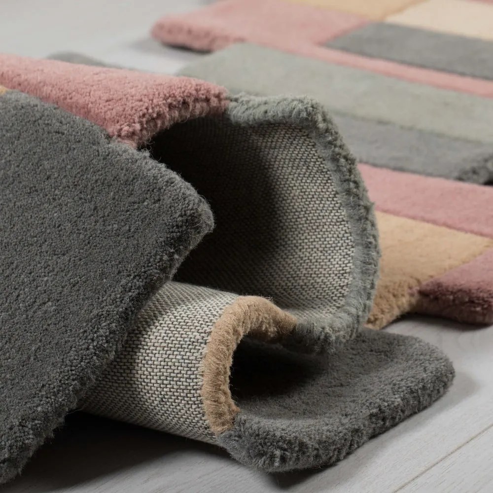 Cllage Earthy gyapjú futószőnyeg, 60 x 230 cm - Flair Rugs