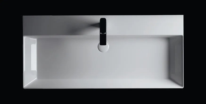 Sanovit STANCE - porcelán mosdókagyló - 98 x 45,5 cm