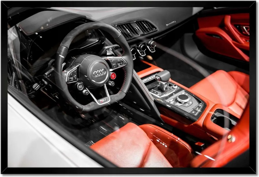 Poszterek keretben 60x40 Audi Gyönyörű autók