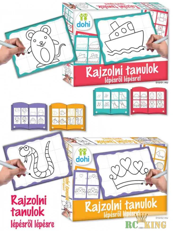 Rajzolni tanulok fiús
