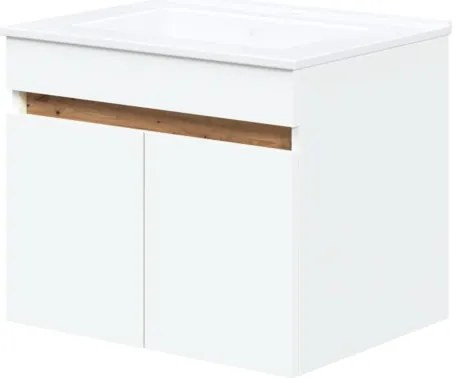 Puresa mosdó alatti szekrény 60 cm, fehér