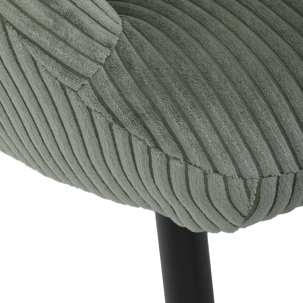 Pihenőfotel lábtartóval L7285 GRN6, zöld