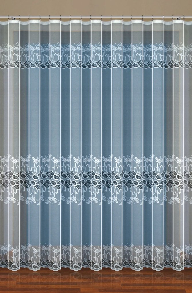 Kész Jacquard Függöny, Csíkos Minta 400x250