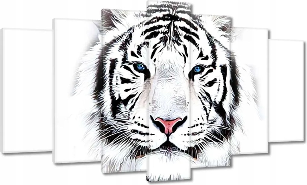 Vászonkép 140x80 Tigrisfej