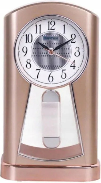 Elegáns, Jól Olvasható Kandallóóra Rhythm Inga 4RP794WR13 13x23 cm