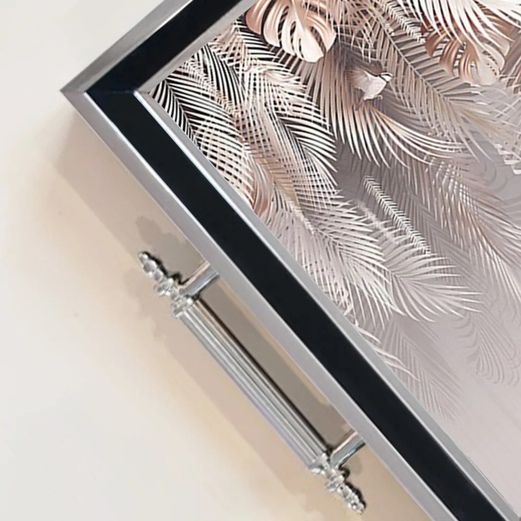 Üveg tálca, 38×24 cm – TPG9814