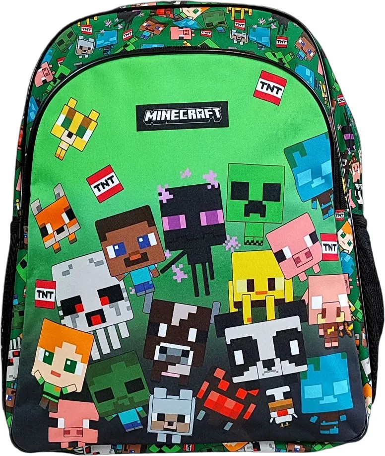 Minecraft Characters iskolatáska, táska 40 cm