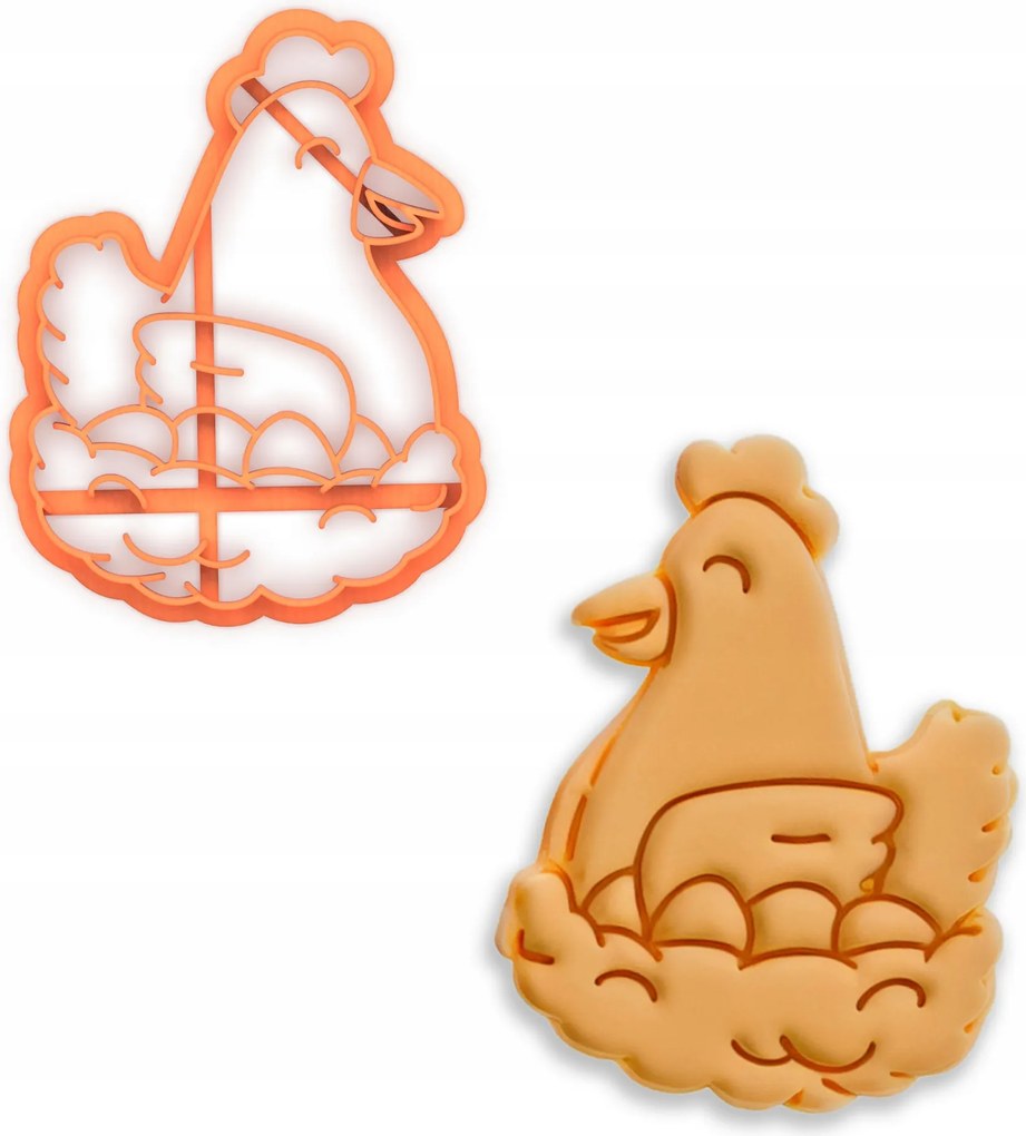 Húsvéti Forma Prémium Sütemény lyukasztó Tyúk Húsvéti kakas