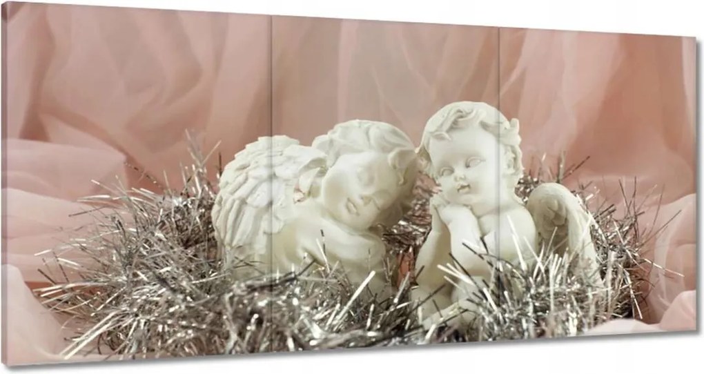 Vászonkép 180x90 Szimpatikus angyalkák