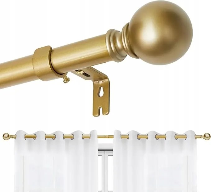 Függönykarnis Dekorációs 360 CM Max Arany Alumínium
