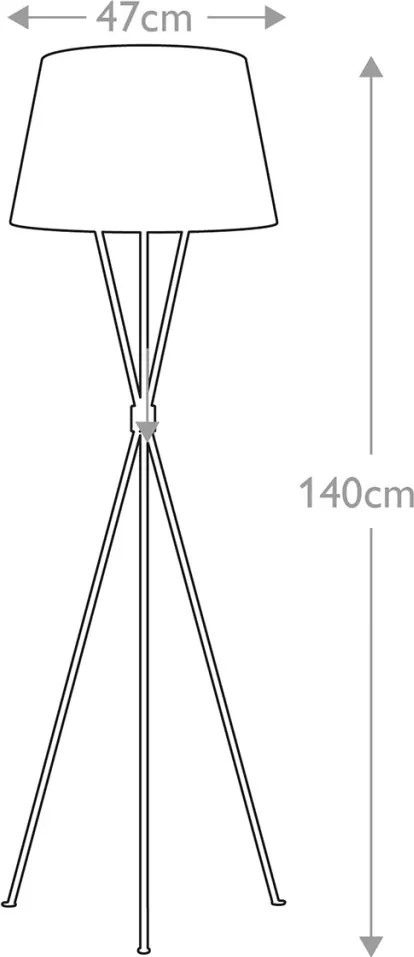 Feiss PENNY FE-PENNY-FL-AI Állólámpa 1x60W/E27