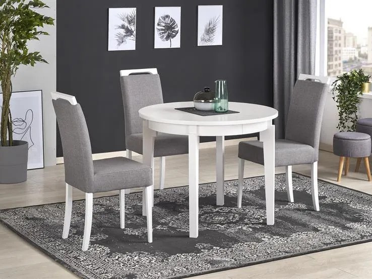 Széthúzható étkezőasztal  100-200 cm Saras (fehér) (6 8 fő részére). 1048725