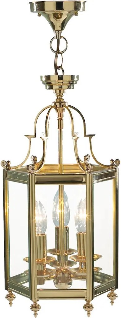 DAR LIGHTING MOO0340 MOORGATE Klasszikus Függesztett Lámpa Barna E14 IP20