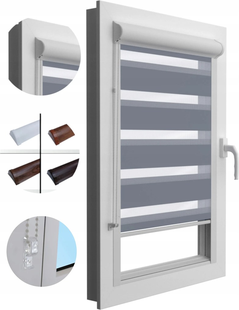 Roló Éjjel-nappal Kazetta Méret 53cmx150cm Prestige