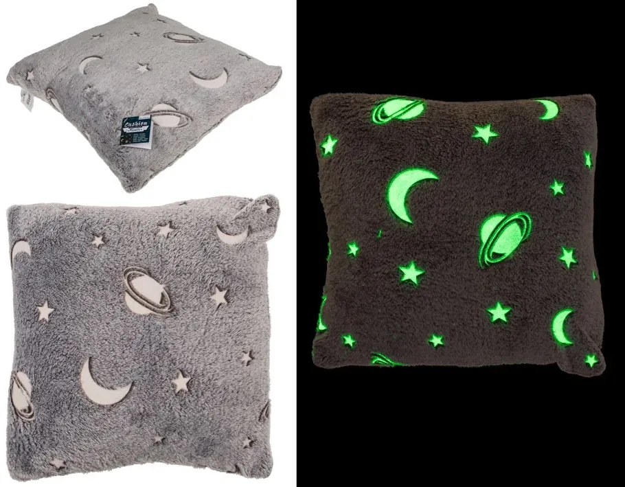 OUT OF THE BLUE KG Sötétben világító párna - bolygók