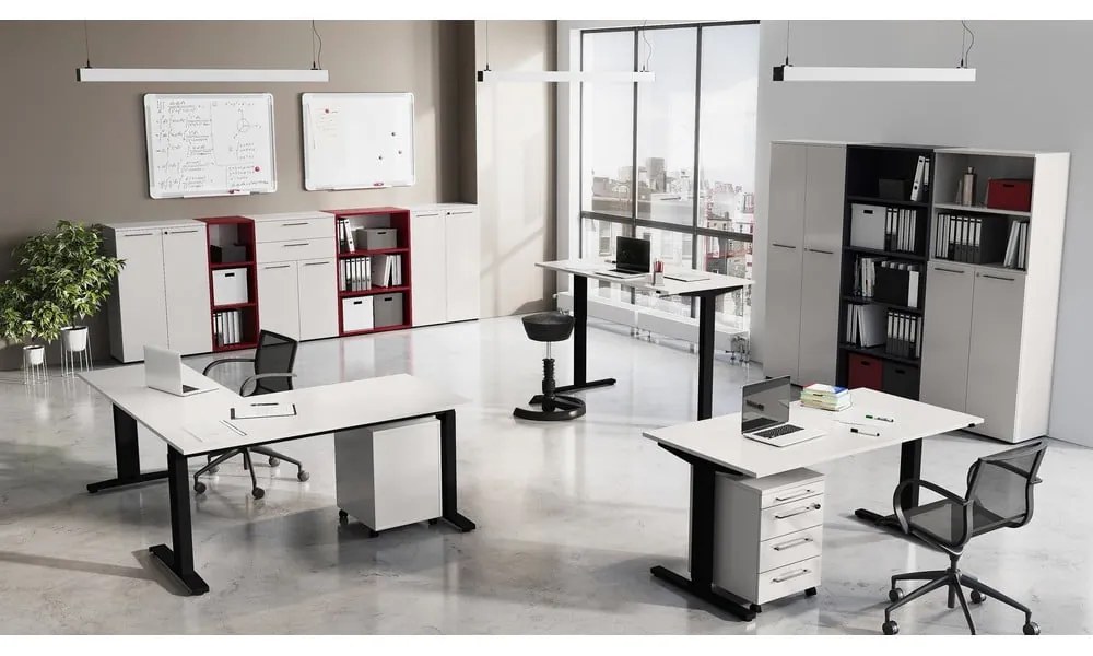 Íróasztal elektromosan állítható magassággal 80x160 cm Agenda – Germania