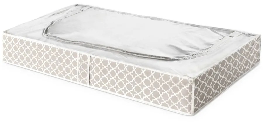 Bézs ágy alatti tároló, hosszúság 107 cm - Compactor