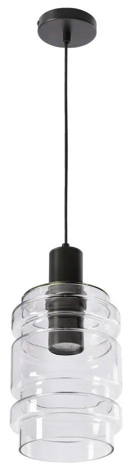 RADON kábeles csillár 1xE27/40W/230V átlátszó