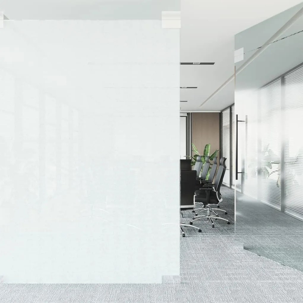 matt fehér PVC statikus ablakfólia 90 x 2000 cm