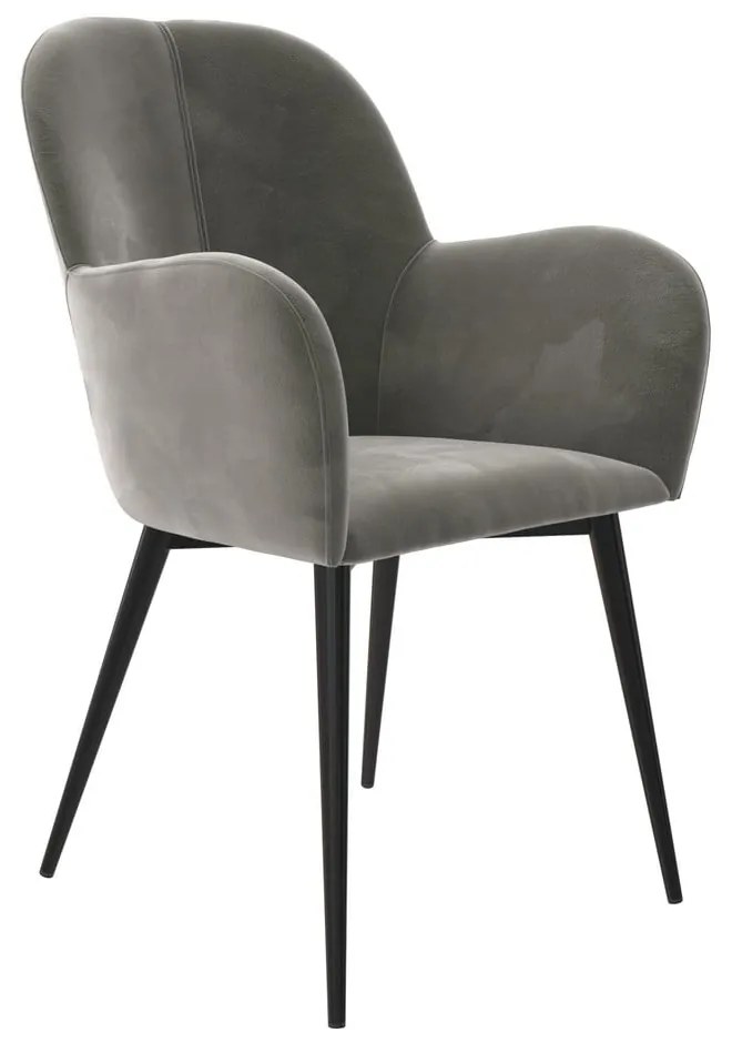 Szürke kárpitozott étkezőfotel Fitz – Støraa