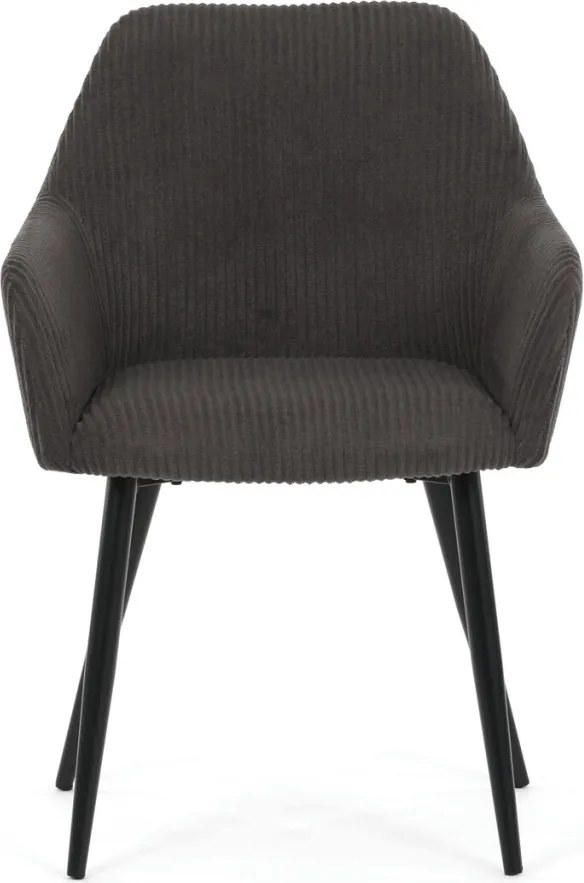 Étkezőszék szürke kordbársony kárpittal – DCH-V4009 GREY6