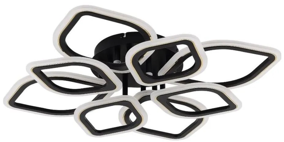 Zuma Line MS236180R-BK-LED Dimmelhető lámpa ILLUMIA LED/75W/230V 3000-6000K fekete + távirányító