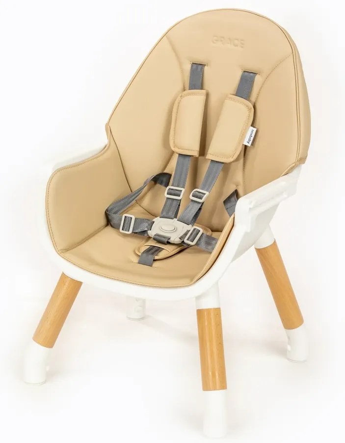 Új Baby étkezőszék Grace 3in1 bézs, 61 x 101 x 61cm, 61 x 101 x 61 cm