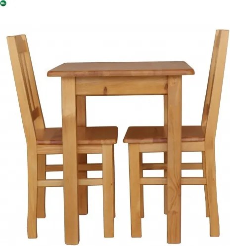Étkezőasztal kocka 60x60 éger