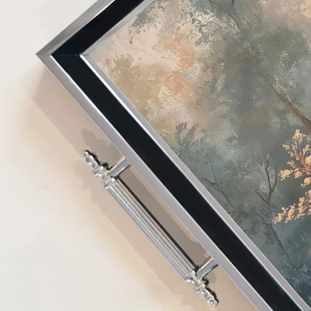 Üveg tálca, 38×24 cm – TPG9819