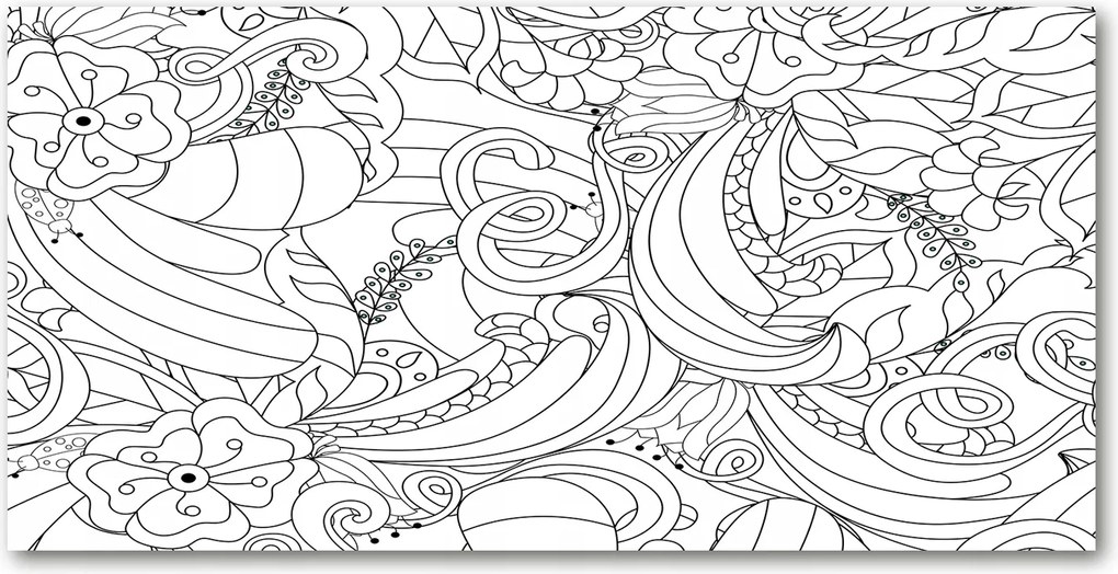 Fotó kép edzett üveg díszek 140x70