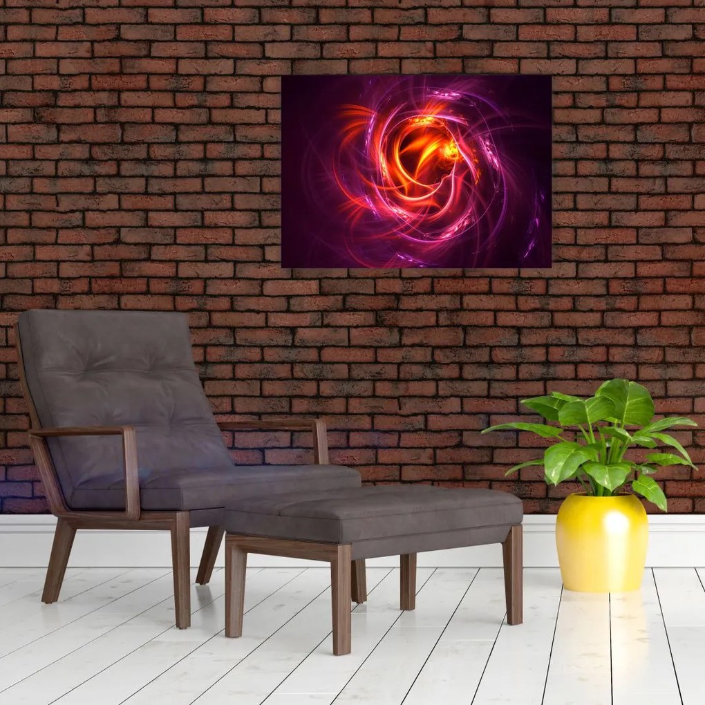 Ragyogó modern absztrakció képe (70x50 cm)