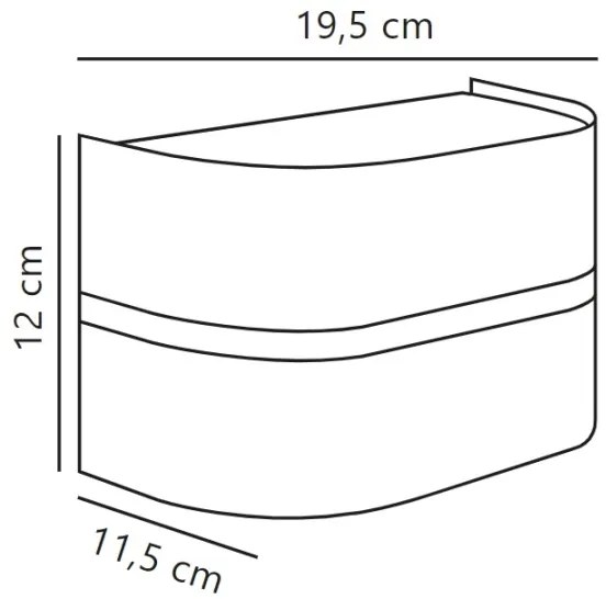 Nordlux - Kültéri fali lámpa SIBELIS 1xE27/10W/230V IP44 antracit