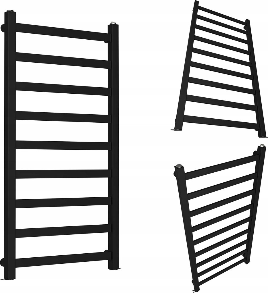 Vala Fürdőszobás Radiátor 600/530 Fekete Matt