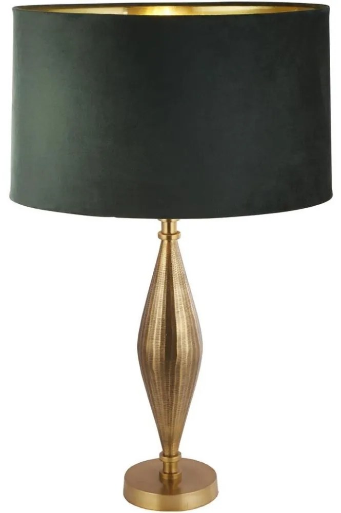 Searchlight EU84631GR - Asztali lámpa RYE 1xE27/40W/230V zöld