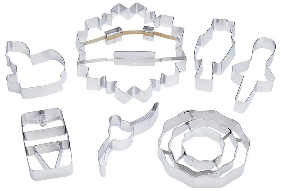 The Nutcracker 7 db-os süteményvágó szett - Kitchen Craft