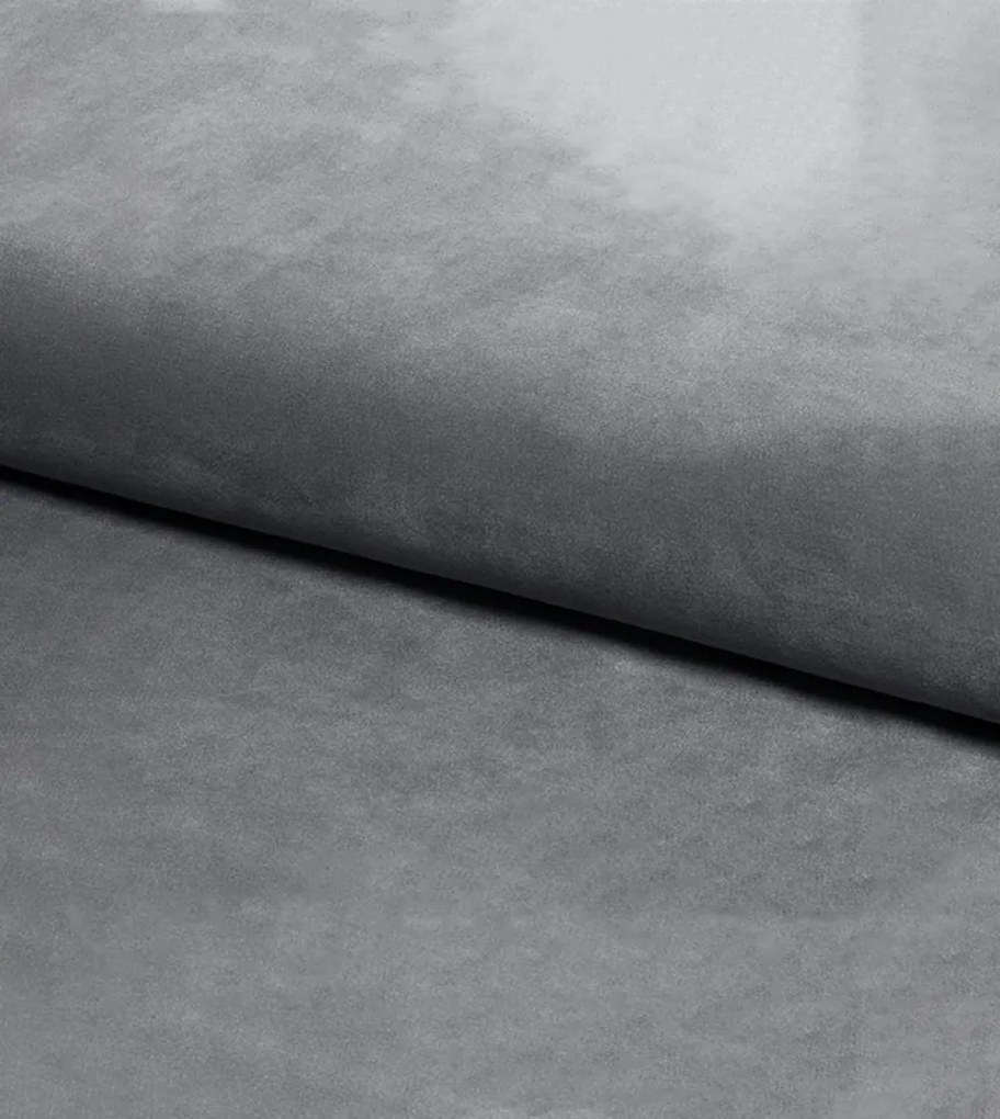 Calabria Velvet bársony ágykeret Szürke 160cm