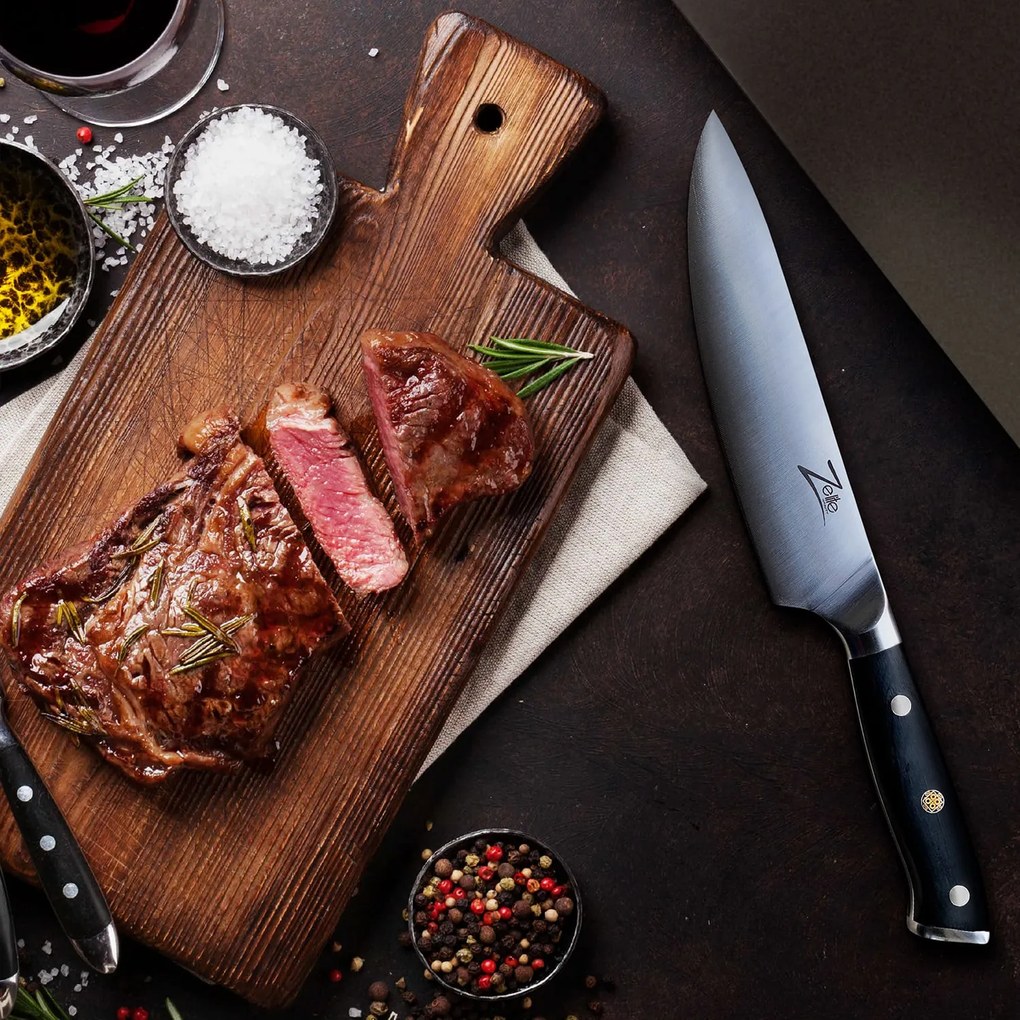 Zelite Infinity by Klarstein Alpha-Royal German 5", steak kés, 56 HCR, rozsdamentes acél