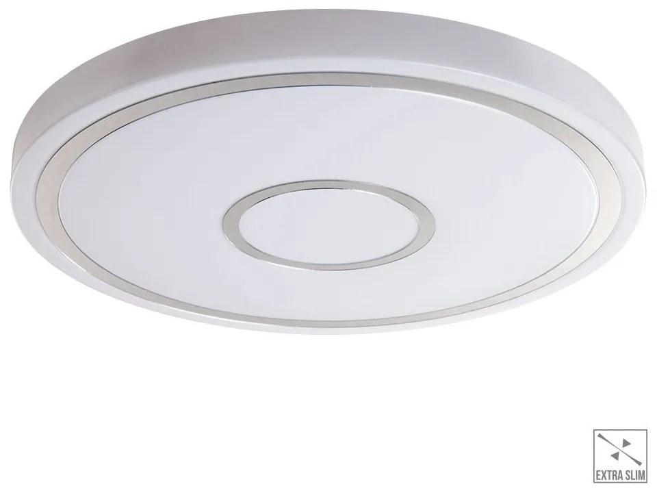 PREZENT 71303 MOZAN Ufo Lámpa Fehér, Króm LED IP20