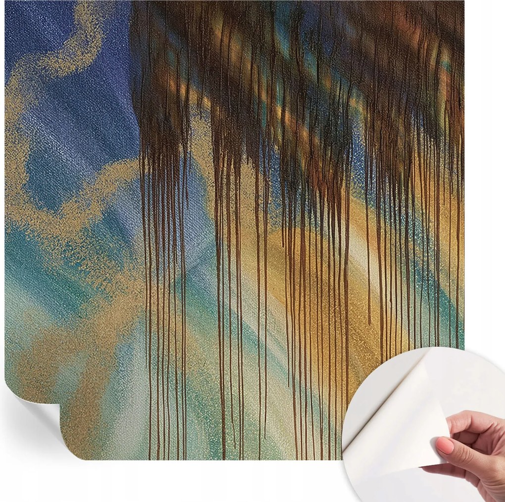 Öntapadós fotótapéta falra 3D Loft Absztrakt kompozíció 250x250