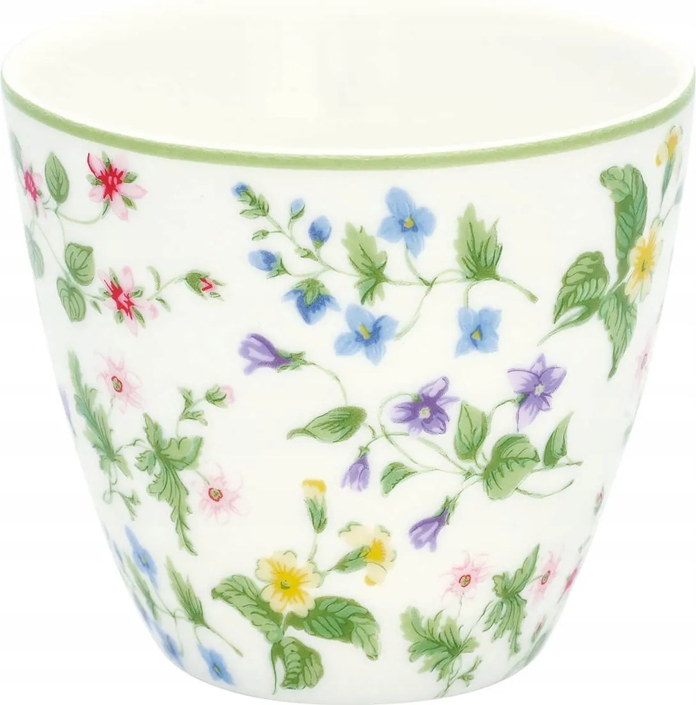 Karolina White Green Gate latte bögre, 350 ml