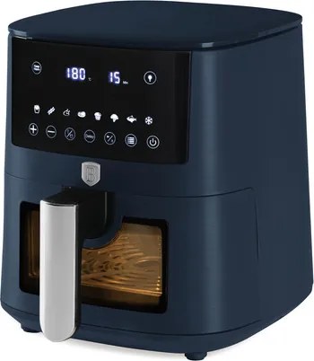 BerlingerHaus AirFryer átlátszó ablakkal (5 L) Deep Sea Collection BH/9760