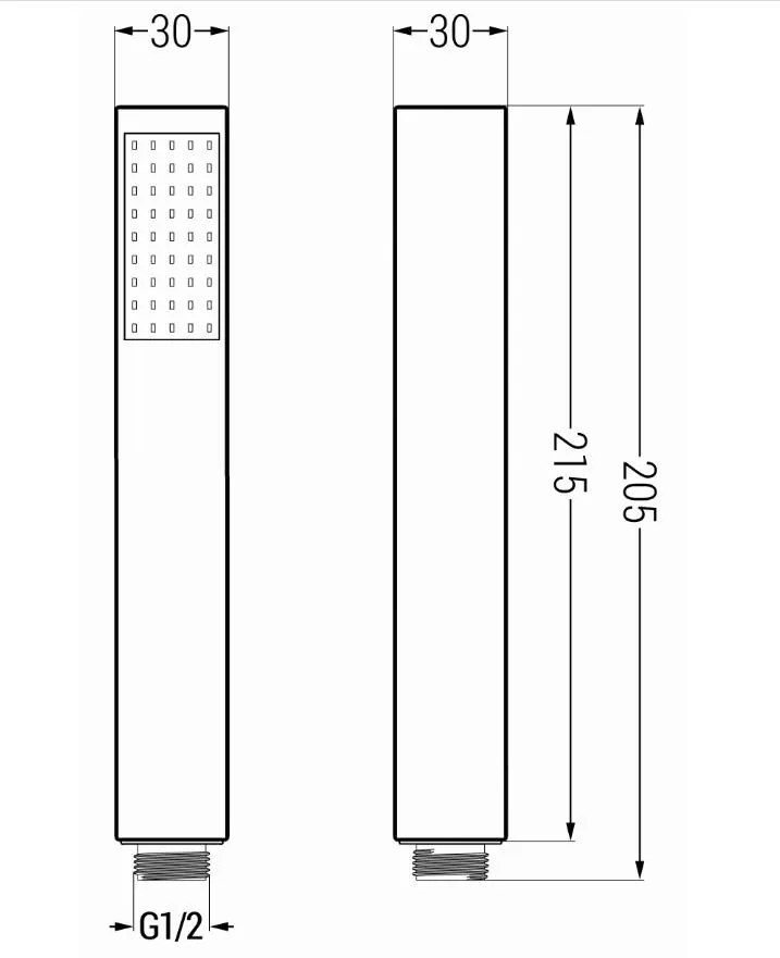 Mexen tartozékok - 1 pontos kézizuhany készlet R-77, arany, 785776052-50